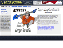 Tablet Screenshot of largesound.com